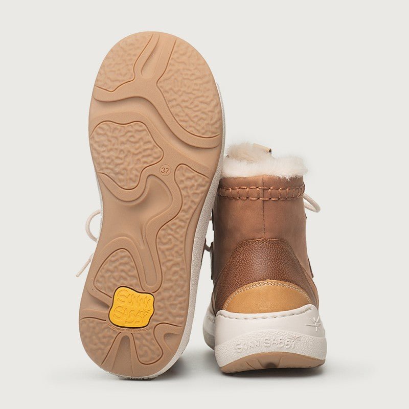 BOTÍN PARA TRANSICIÓN MUJER ATLAS PIEL CUERO - SUNNI SABBI - GARÓS