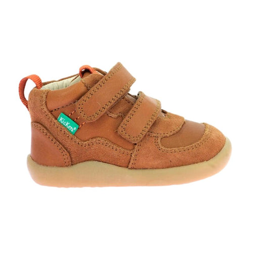 BOTÍN RESPETUOSO BEBE KICKFRESHO MARRÓN - KICKERS - GARÓS