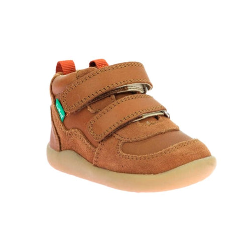 BOTÍN RESPETUOSO BEBE KICKFRESHO MARRÓN - KICKERS - GARÓS