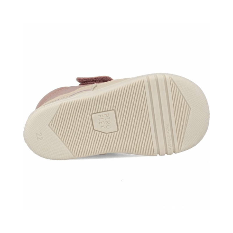 BOTÍN RESPETUOSO BEBE PF192 PIEL ROSA - PIRUFLEX - GARÓS