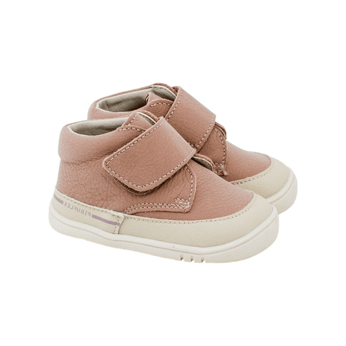 BOTÍN RESPETUOSO BEBE PF192 PIEL ROSA - PIRUFLEX - GARÓS