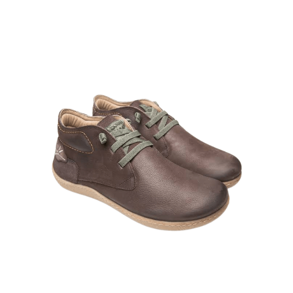 BOTÍN RESPETUOSO HOMBRE PIEL IWAKI MARRÓN - SUNNI SABBI - GARÓS