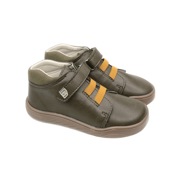 BOTÍN RESPETUOSO MICROFIBRA PIRUFLEX PF191 VERDE KAKI - GARÓS