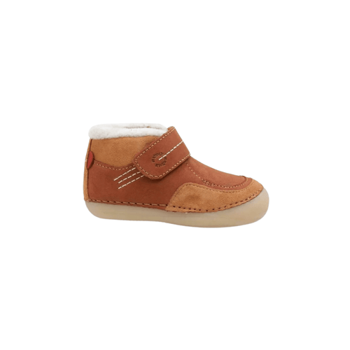BOTÍN RESPETUOSO PIEL KICKERS SOKLIMB CAMEL - GARÓS