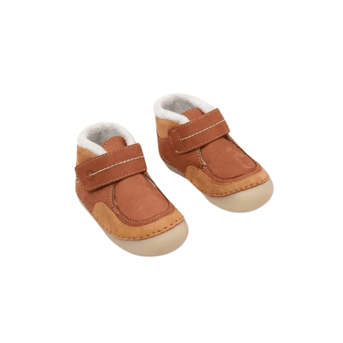 BOTÍN RESPETUOSO PIEL KICKERS SOKLIMB CAMEL - GARÓS