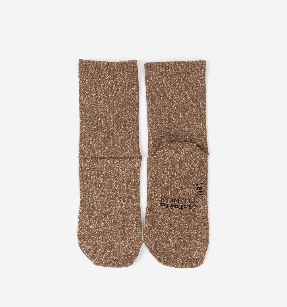 CALCETIN BAREFOOT ADULTO LUXE CAMEL - VICTORIA - GARÓS
