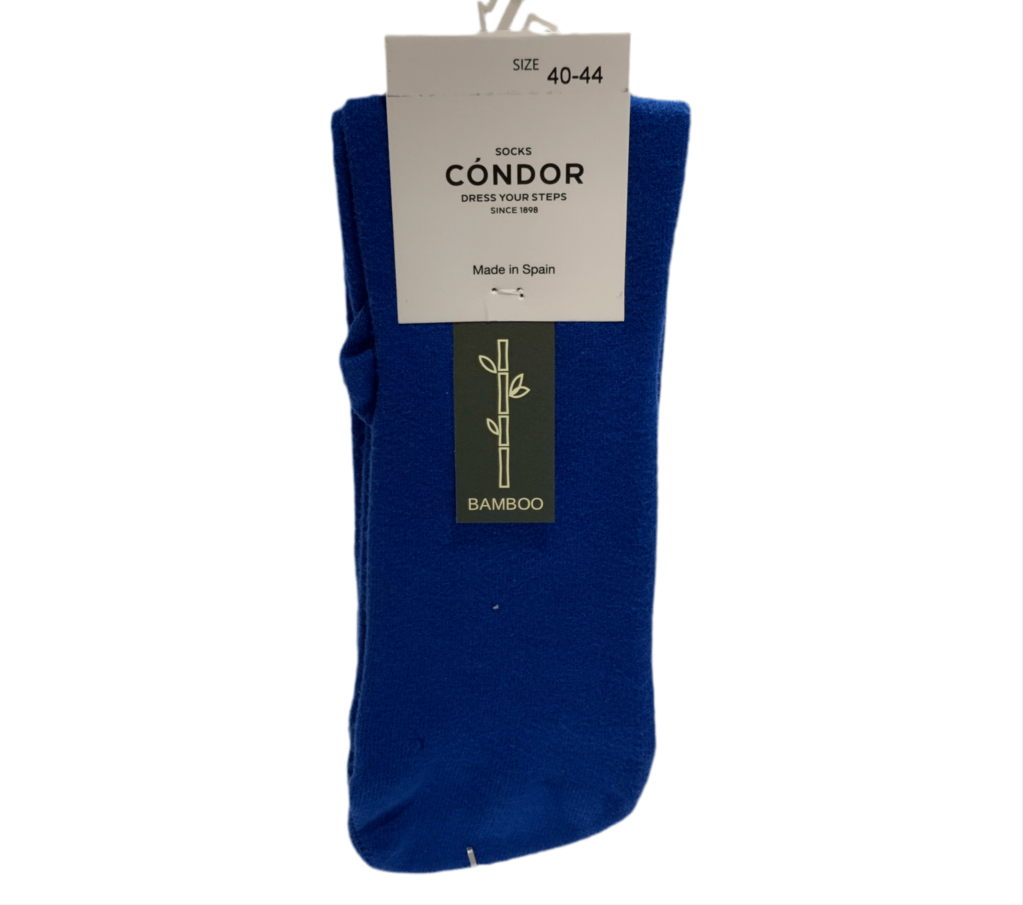 CALCETÍN BAREFOOT BAMBÚ HOMBRE CÓNDOR AZUL ELÉCTRICO - GARÓS