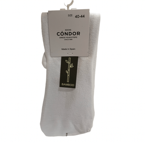CALCETÍN BAREFOOT BAMBÚ HOMBRE CÓNDOR BLANCO - GARÓS