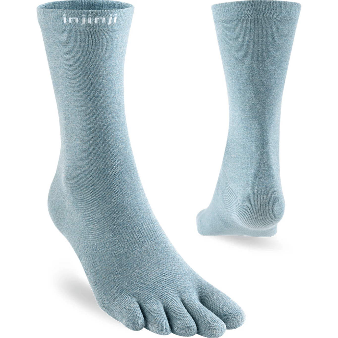 CALCETIN BAREFOOT DEDOS LINER CREW CELESTE - INJINJI - GARÓS