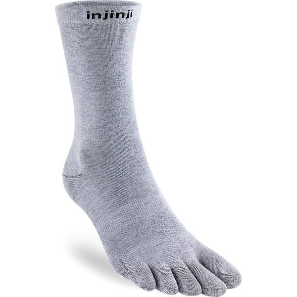 CALCETIN BAREFOOT DEDOS LINER CREW GRIS - INJINJI - GARÓS