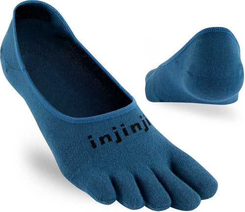 CALCETIN BAREFOOT DEDOS SPORT LIGHTWEIGHT HIDDEN AZUL - INJINJI - GARÓS