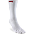 CALCETIN BAREFOOT DEDOS SPORT ORIGINAL WEIGHT CREW BLANCO - INJINJI - GARÓS