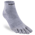 CALCETIN BAREFOOT TOBILLERO DEDOS LINER GRIS - INJINJI - GARÓS