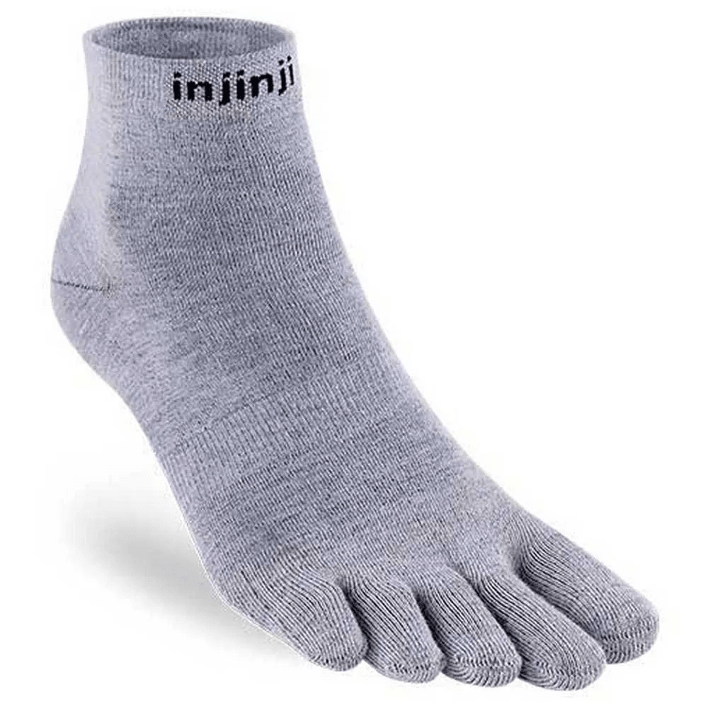 CALCETIN BAREFOOT TOBILLERO DEDOS LINER GRIS - INJINJI - GARÓS