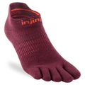 CALCETIN BAREFOOT TOBILLERO DEDOS RUN GRANATE - INJINJI - GARÓS
