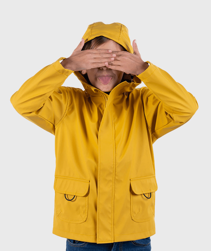 CHAQUETA IMPERMEABLE EURI AMARILLO - IGOR - GARÓS