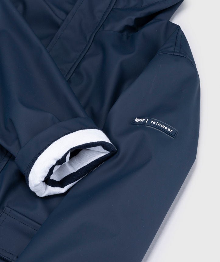 CHAQUETA IMPERMEABLE EURI AZUL MARINO - IGOR - GARÓS