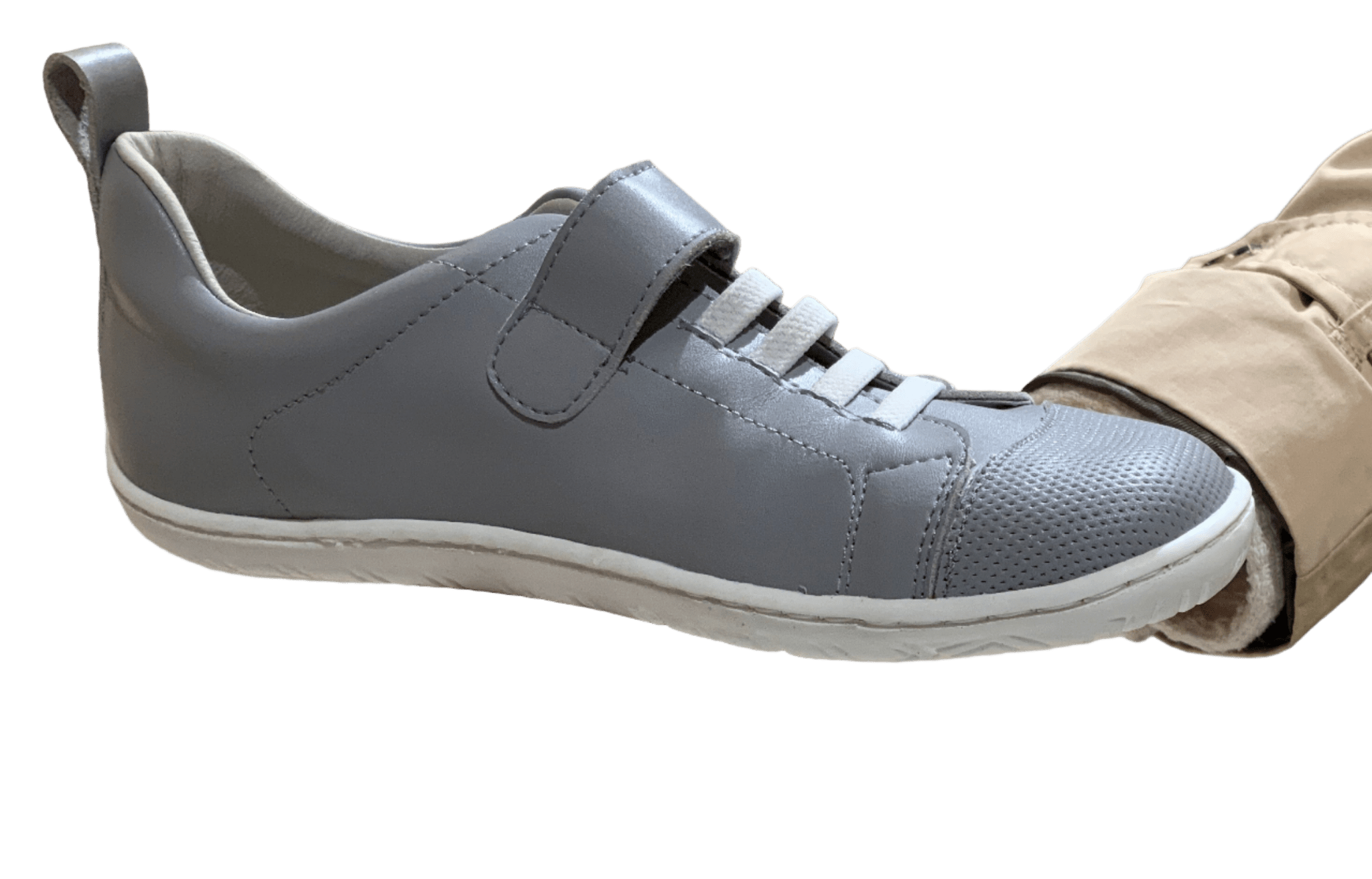 DEPORTIVA BAREFOOT 15244 MICROFIBRA GRIS - COQUEFLEX - GARÓS