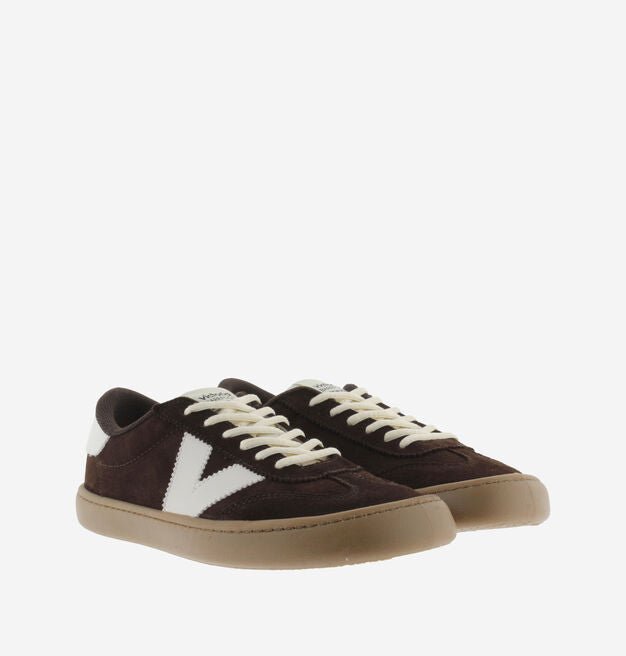 DEPORTIVA BAREFOOT ADULTO OLMO SERRAJE MARRÓN CHOCOLATE - VICTORIA - GARÓS