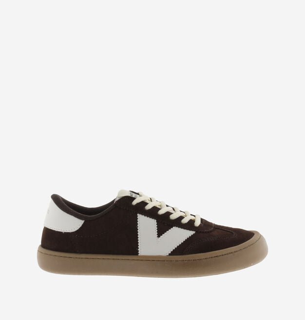DEPORTIVA BAREFOOT ADULTO OLMO SERRAJE MARRÓN CHOCOLATE - VICTORIA - GARÓS