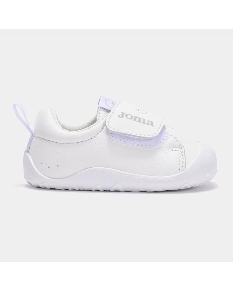 DEPORTIVA BAREFOOT BEBÉ TEDDY JR 2605 PIEL BLANCO - JOMA - GARÓS