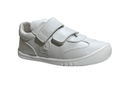 DEPORTIVA BAREFOOT DOBLE VELCRO"VELA" 6200-1 MICRO BLANCO - PIRUFLEX - GARÓS