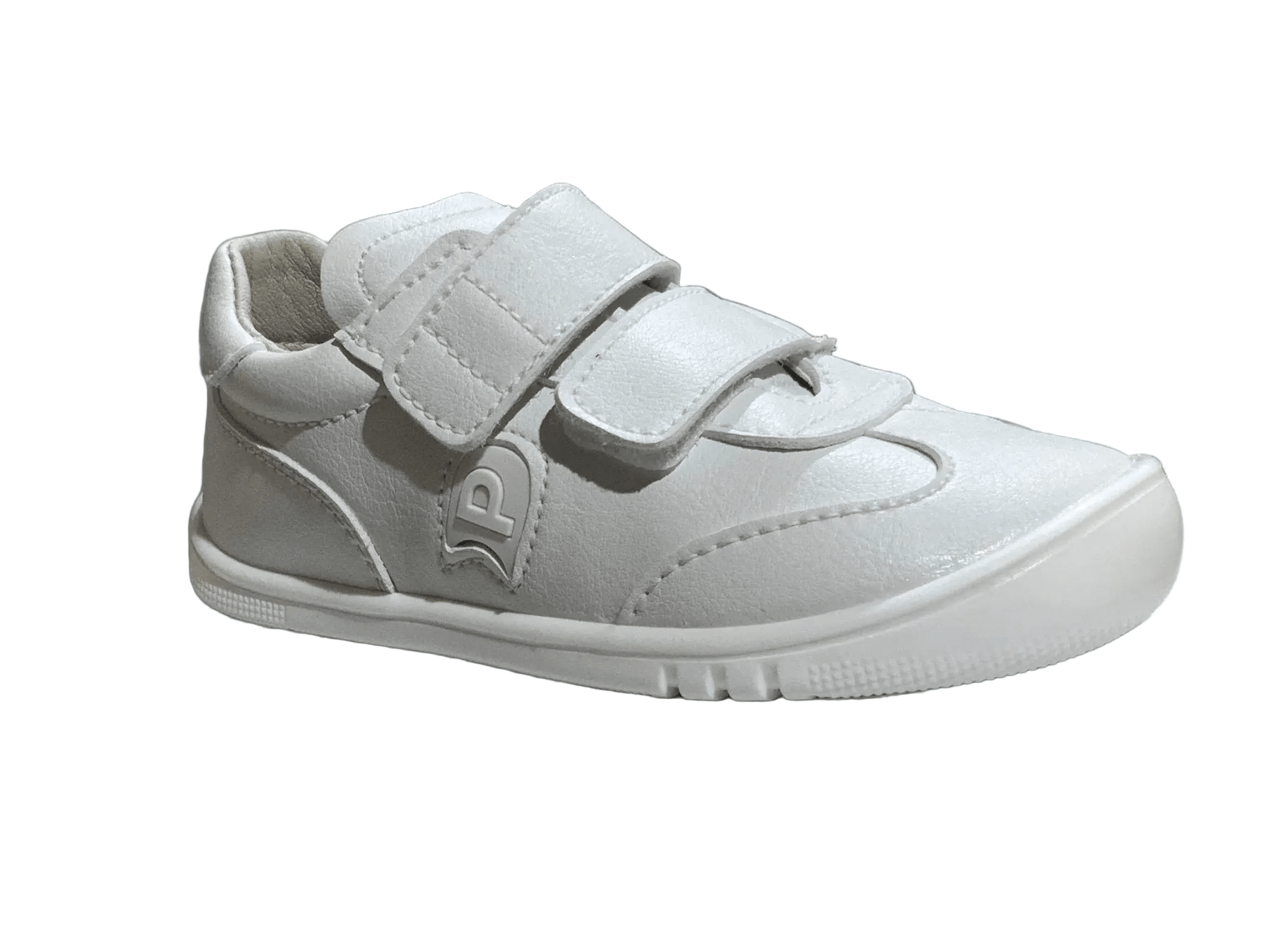 DEPORTIVA BAREFOOT DOBLE VELCRO"VELA" 6200-1 MICRO BLANCO - PIRUFLEX - GARÓS
