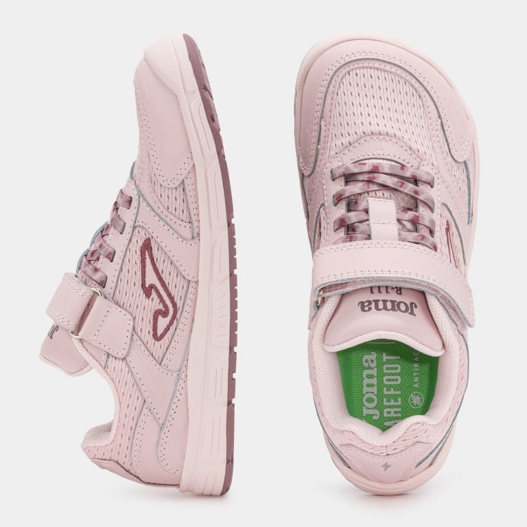 DEPORTIVA BAREFOOT JUNIOR 2613 PIEL Y MESH ROSA - JOMA x CRISTINA PEDROCHE - GARÓS