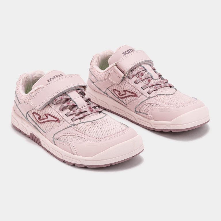 DEPORTIVA BAREFOOT JUNIOR 2613 PIEL Y MESH ROSA - JOMA x CRISTINA PEDROCHE - GARÓS