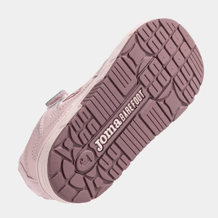 DEPORTIVA BAREFOOT JUNIOR 2613 PIEL Y MESH ROSA - JOMA x CRISTINA PEDROCHE - GARÓS