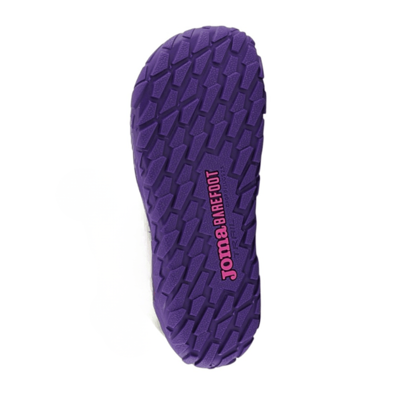 DEPORTIVA BAREFOOT JUNIOR VELCRO Y ELÁSTICO TUNDRA 2601 MORADO - JOMA - GARÓS