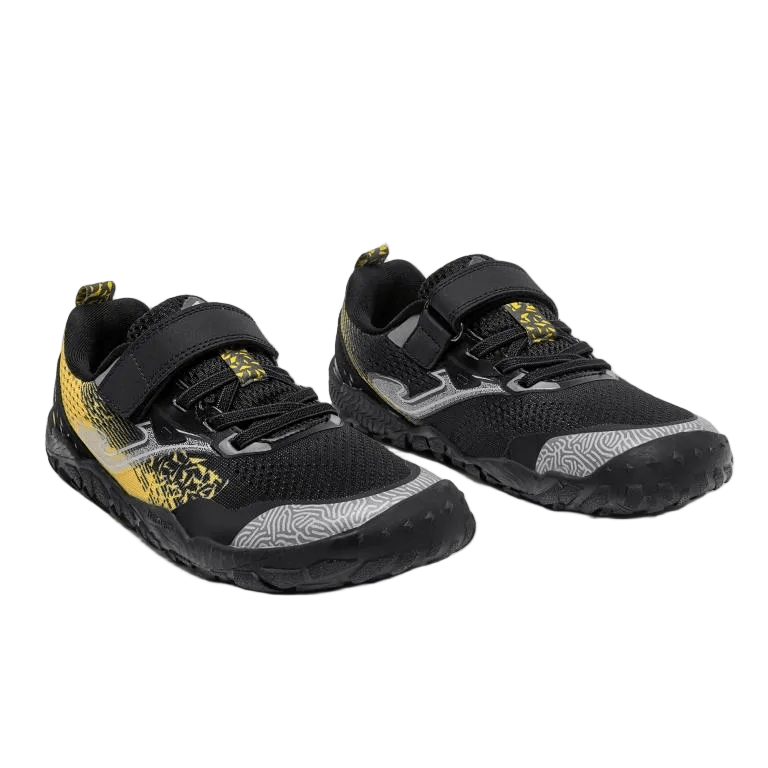 DEPORTIVA BAREFOOT JUNIOR VELCRO Y ELÁSTICO TUNDRA 2601 NEGRO - JOMA - GARÓS