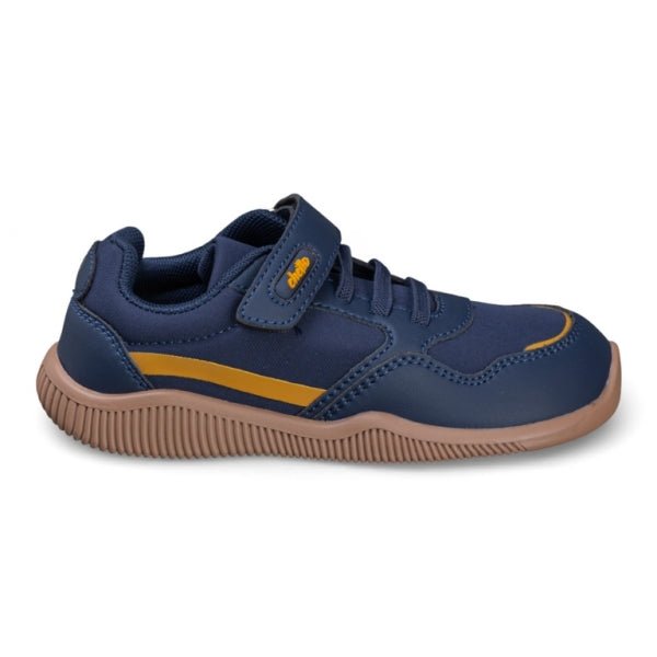 DEPORTIVA BAREFOOT JUNIOR WATERPROOF CORDÓN ELÁSTICO Y VELCRO 1126565 PIEL AZUL - CHETTO - GARÓS