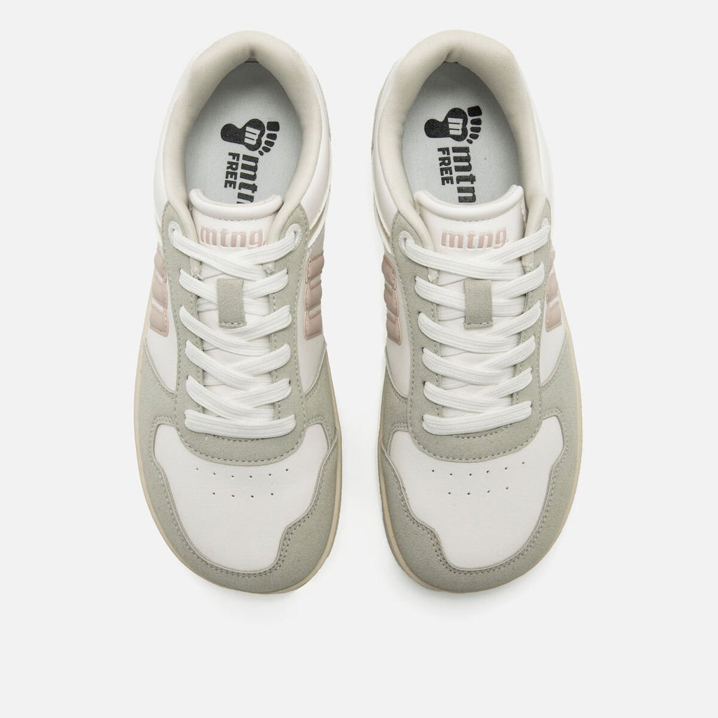 DEPORTIVA BAREFOOT MUJER ARIA 60840 BLANCO Y GRIS - MUSTANG FREE - GARÓS