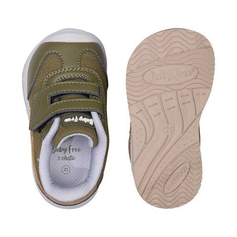 DEPORTIVA BAREFOOT RAYO VELCRO 1125506 KAKI - CHETTO - GARÓS