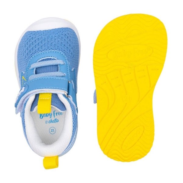 DEPORTIVA BAREFOOT RAYO VELCRO Y CORDONES ELÁSTICOS 1126006 AZUL - CHETTO - GARÓS
