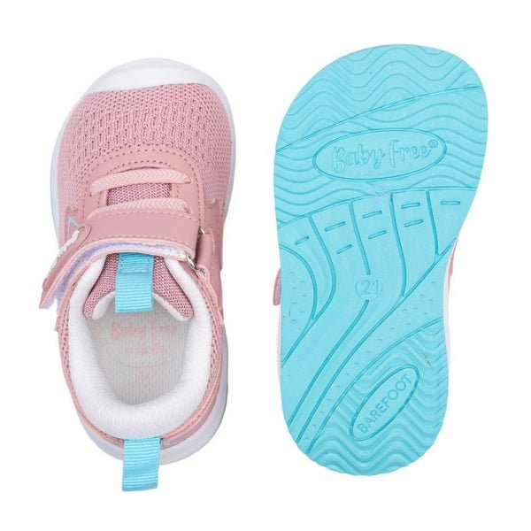 DEPORTIVA BAREFOOT RAYO VELCRO Y CORDONES ELÁSTICOS 1126006 ROSA - CHETTO - GARÓS