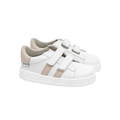 DEPORTIVA BAREFOOT VELCRO PF208 - 4 MICRO BLANCO Y ROSA - PIRUFLEX - GARÓS
