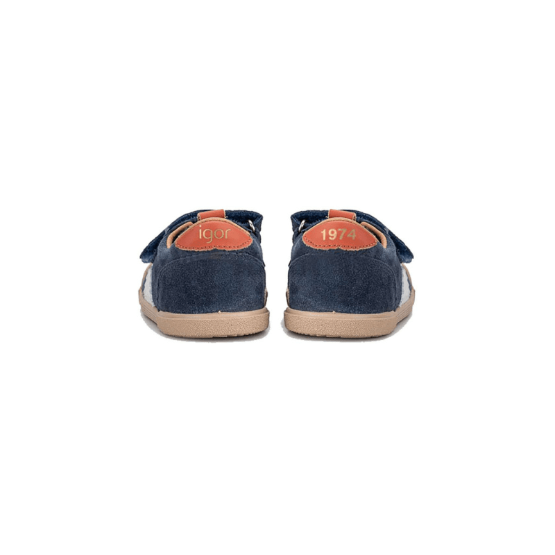 DEPORTIVA BAREFOOT WIDE BERLÍN SERRAJE AZUL JEANS - IGOR - GARÓS