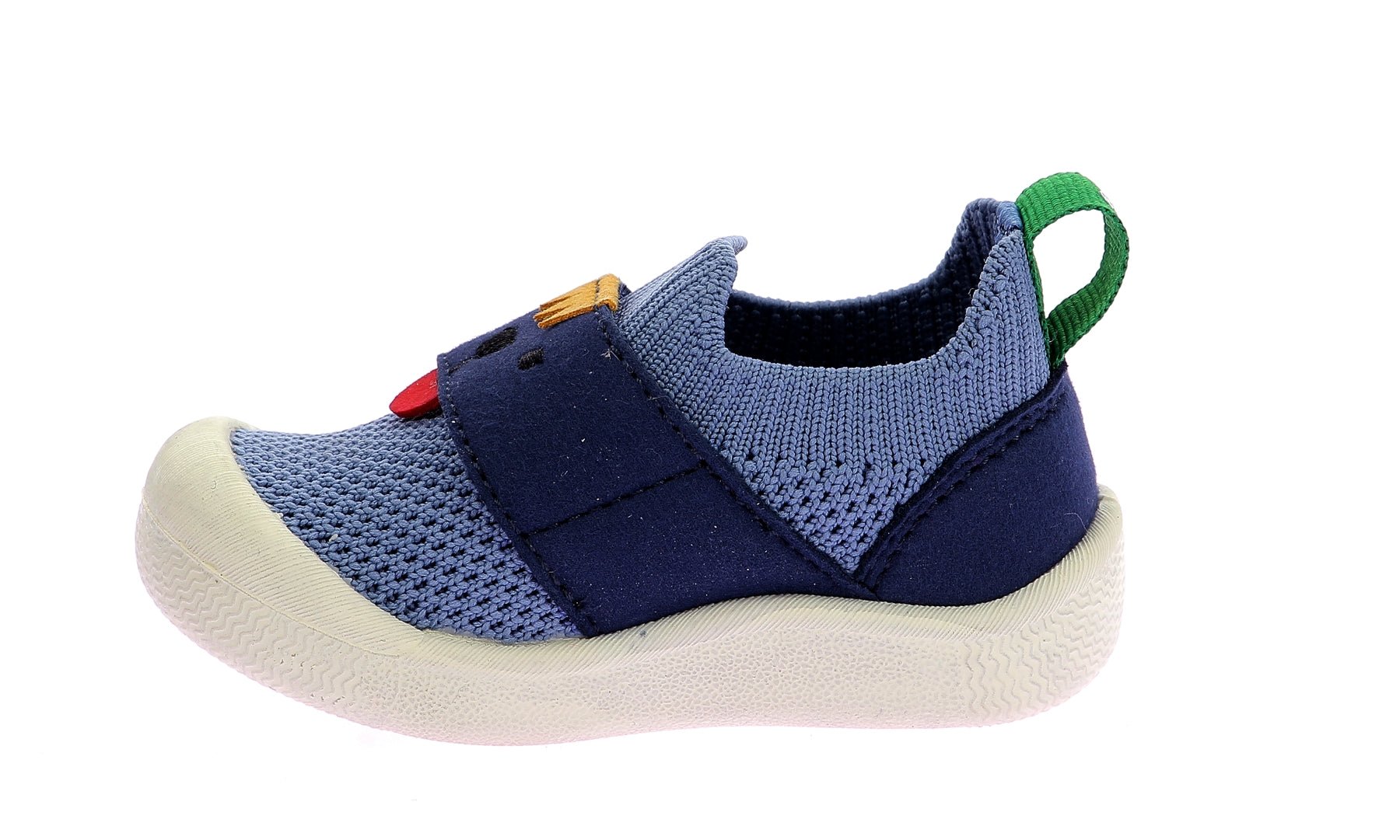 DEPORTIVA BEBÉ RESPETUOSA CON VELCRO KICKERS KICKRATCH AZUL - GARÓS