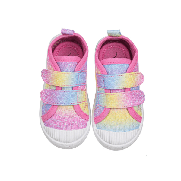 Deportiva de lona barefoot infantil  arcoiris - CHETTO - GARÓS