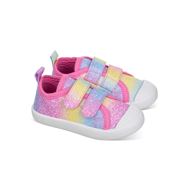 Deportiva de lona barefoot infantil arcoiris- CHETTO - GARÓS