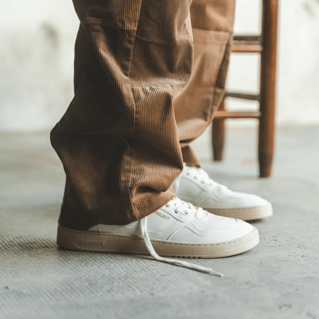 deportiva minimalista respetuosa ohne project 080 blanco antiguo - garós