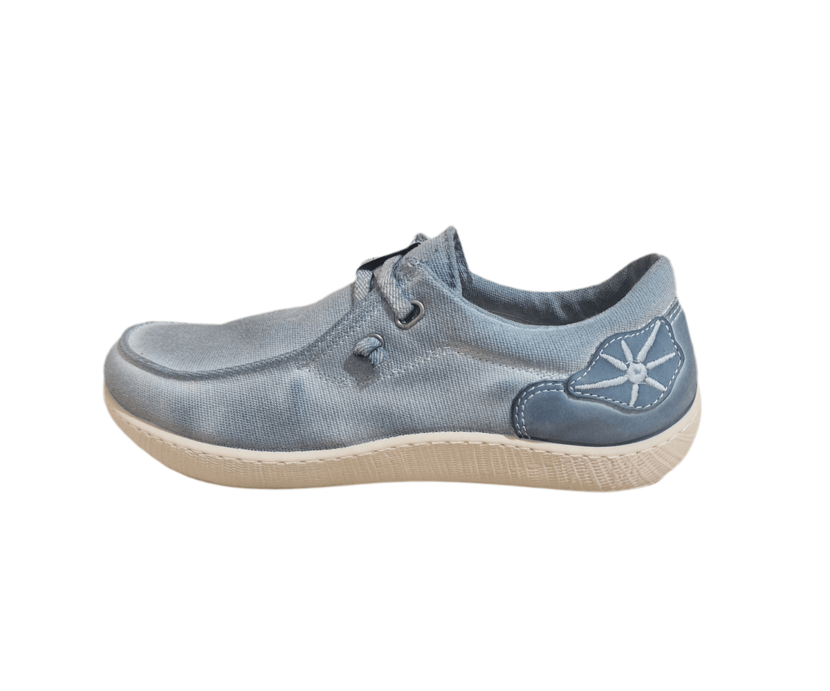 DEPORTIVA NAUTICO ALGODÓN SUNNI SABI KIKAI CELESTE - GARÓS