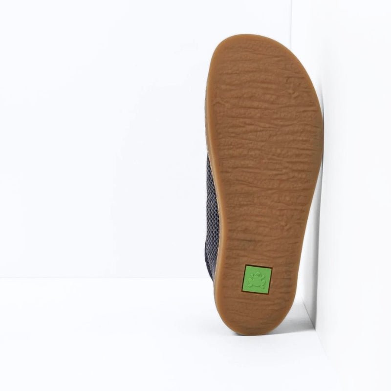 DEPORTIVA PERFORADA ADULTO BAREFOOT N5914 ORIGEN PIEL Y TEJIDO AZUL NAVY - EL NATURALISTA - GARÓS