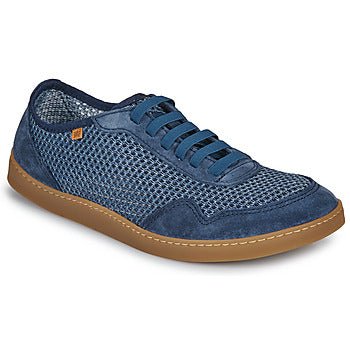 DEPORTIVA PERFORADA ADULTO BAREFOOT N5914 ORIGEN PIEL Y TEJIDO AZUL NAVY - EL NATURALISTA - GARÓS