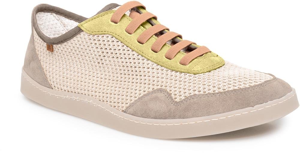 DEPORTIVA PERFORADA BAREFOOT N5914 ORIGEN PIEL CREMA - EL NATURALISTA - GARÓS