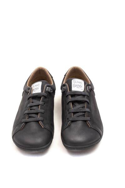 DEPORTIVA RESPETUOSA ADULTO PIEL OKI NEGRO ONIX - SUNNI SABBI - GARÓS