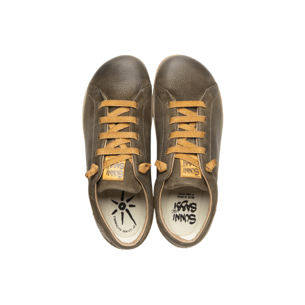 DEPORTIVA RESPETUOSA ADULTO PIEL OKI VERDE KAKI - SUNNI SABBI - GARÓS