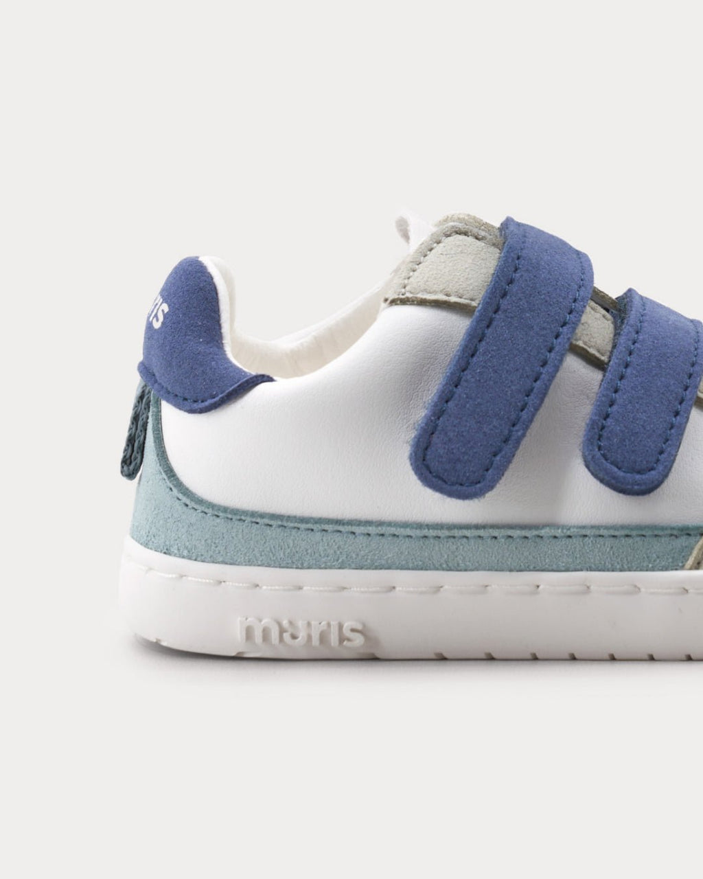 DEPORTIVA RESPETUOSA DOBLE VELCRO PETRA MINI AZUL DENIM - MURIS - GARÓS